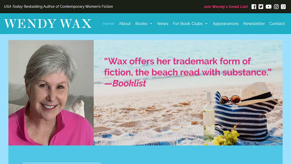 Wendy Wax Author of the Ten Beach Road Series